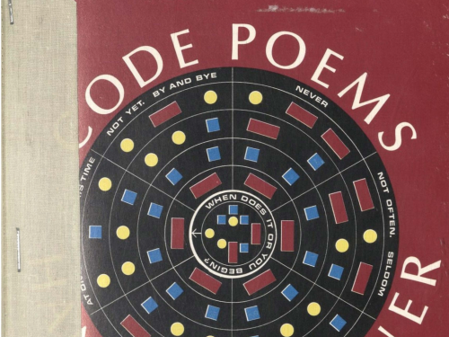 Selection of Code Poems including the poems of Hannah Wiener