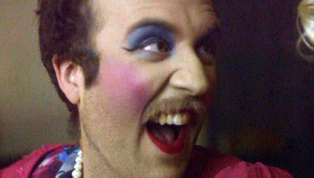 Video-still (Cheryl) from The Discourse of the Drinkers by Annika Larsson (2017).