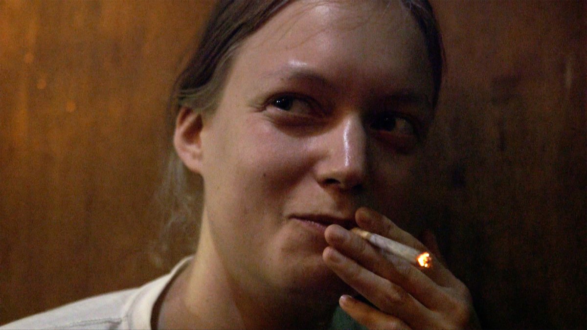 Video-still (Tehri) from The Discourse of the Drinkers by Annika Larsson (2017).