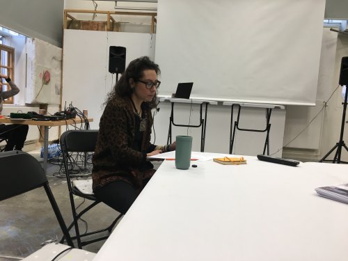 Kélina Gotman reading Ecstatic Convulsions Of ‘Oceanic’ Feelings and Political Time