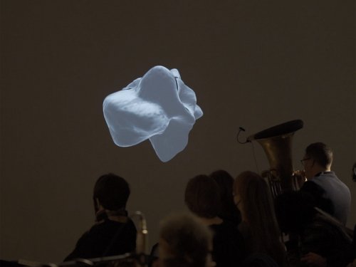 Alien Laughter - with Swoopophone and Blob - Annika Larsson / E.I. the Blob / Robin Hayward. Music by Robin Hayward during KANÔN, QANŪN, CANON, (...), KW, Berlin 16 Nov 2021