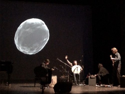 Annika Larsson & Satch Hoyt: sonic visions of a utopian planet through Sun Ra’s incantation “Its After the End of the World”.

together with E.I The Blob

Performers: E.I The Blob, Annika Larsson (voice) Satch Hoyt (voice, percusssion, flute) Felix Gebhard (electric guitar and synthesizer), Ni Fan (percussion)

at ENCORES – music on recurrence, redundancy and surplus

Teatro Goldoni, Venice, Italy.